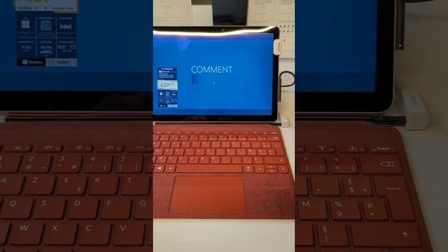 Как лагает Microsoft Surface GO 3 из коробки. #nickolopagani #microsoft #surface смотреть онлайн