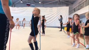 Первая тренировка по гимнастике: Как все начиналось / First training: How it all began