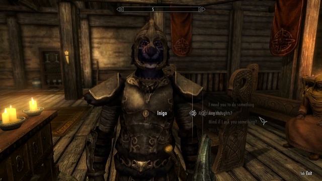 Inigo's Thoughts in Temples. Skyrim Special Edition смотреть онлайн