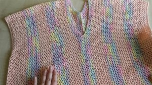 Простая туника - кимоно крючком из двух деталей || экспресс мастер класс || обзор как связать ||