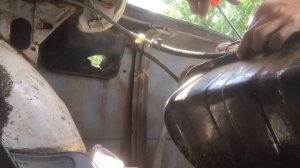 Чистка бензобака | сделал крепления для брызговика | ваз 2106