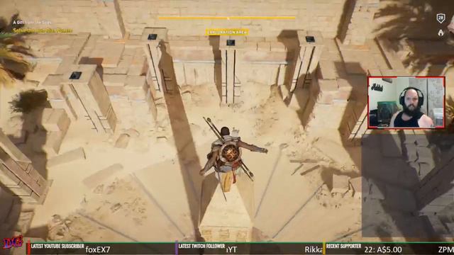 A GIFT FROM THE GODS Final Fantasy 15 in Assassin's Creed Origins смотреть онлайн