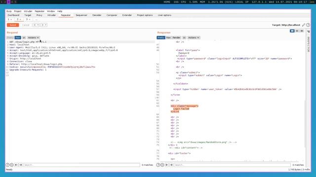 DVWA 02 - Attacco al login iniziale con python смотреть онлайн