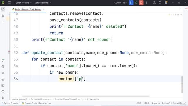 Day 16 - 25 - Project Contact Book App смотреть онлайн