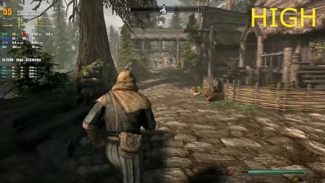 The Elder Scrolls V: Skyrim Special Edition [PC] GTX 1050 Ti 4GB GDDR5 & Intel i5 7500 & 16 GB RAM смотреть онлайн