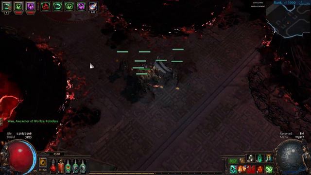 3.10 Path of Exile Hardcore Delirium - Lvl 95 Golemancer Elementalist - Sirus 7 with tragic RIP :( смотреть онлайн