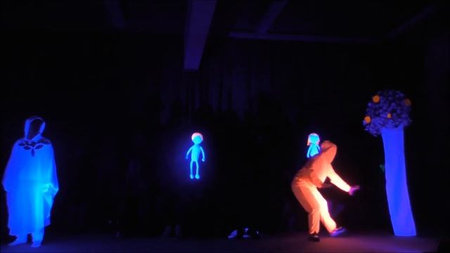 "Сотворение мира" - световой спектакль. Ультрафиолет. смотреть онлайн