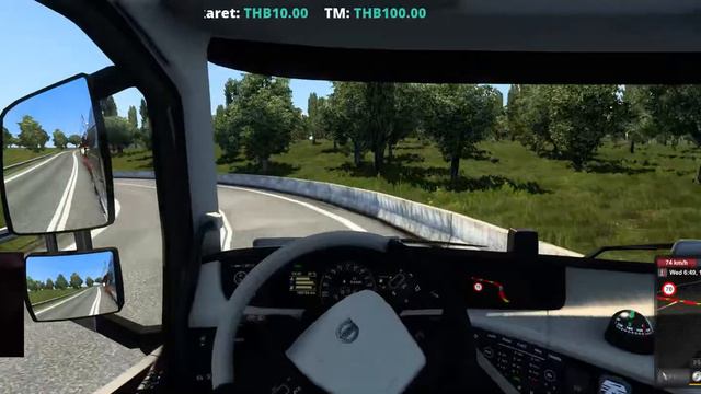 [ LIVE ] Euro Truck Simulator 2 # 207 เพื่อนรถบรรทุก [ Thailand ] смотреть онлайн