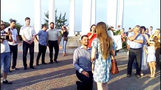 Предложение руки и сердца. 17 июня 2018 Белая Беседка, Полтава смотреть онлайн