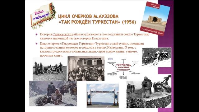 Произведения-юбиляры 2021. Мухтар Ауэзов смотреть онлайн