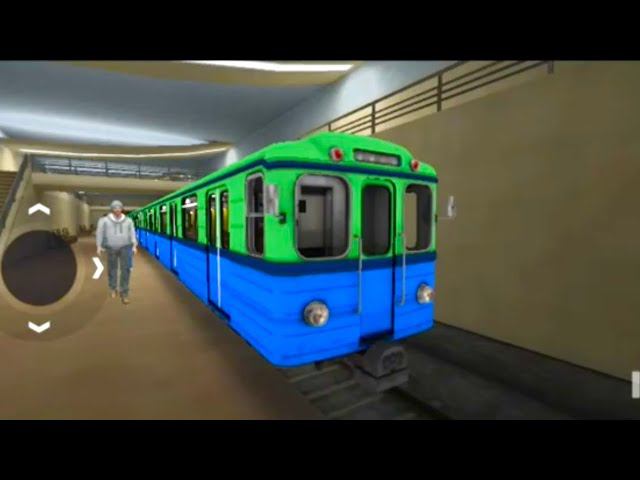 Парад московский поездов метро в игре Subway simulator смотреть онлайн