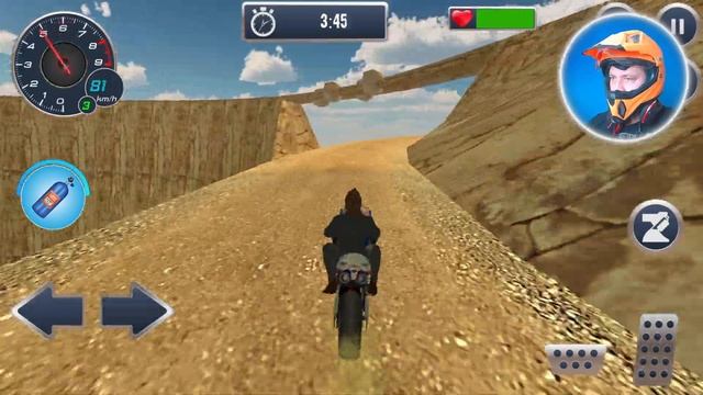 Offroad Motorbike Stunts Rider Racing - Motocross Bike Driving Simulator 3D Gameplay Android смотреть онлайн