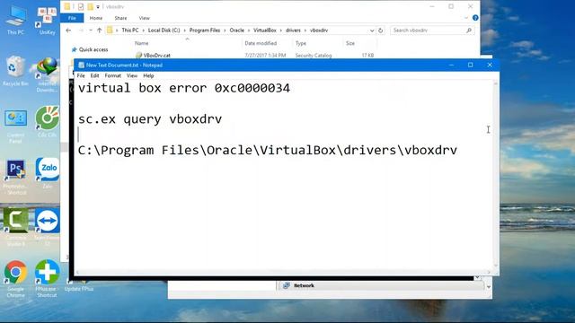 Sửa lỗi Virtual Box (Fix Error Virtual box 0xc0000034) смотреть онлайн