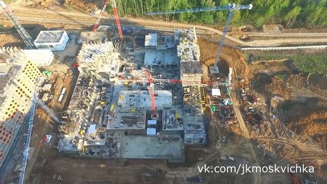 ЖК Москвичка май 19г. Гранель, Коммунарка, Москва смотреть онлайн
