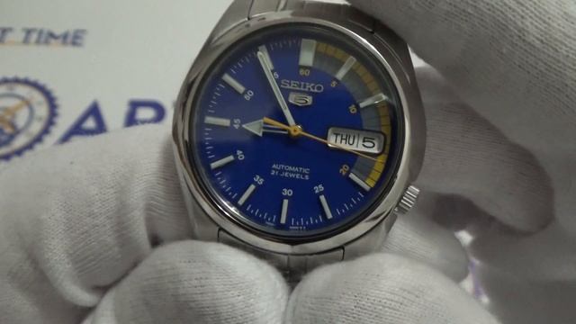 Видео обзор механических часов Seiko SNK371K1 смотреть онлайн