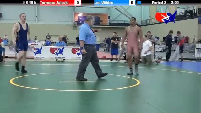 University Nat`ls GR 84 KG / 185 lbs: Terrence Zaleski vs. Lee Wildes смотреть онлайн