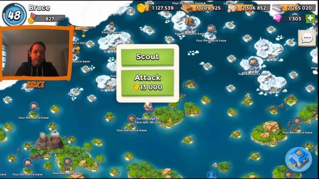 Hooka VS. Dr. Terror (Part 2/2) - Boom Beach Strategy - High Voltage with Bruce смотреть онлайн