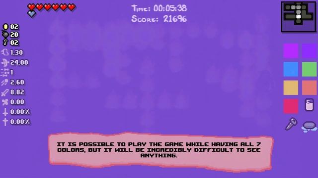 The Binding of Isaac: Abortionbirth+ Item Guide - All the Colors of the Beanbow! (ROY G BIV) смотреть онлайн
