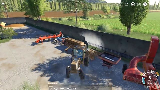 Farming Simulator 2019. ШЕЛ СЕДЬМОЙ РАБОЧИЙ ДЕНЬ. ЧАСТЬ-7. смотреть онлайн