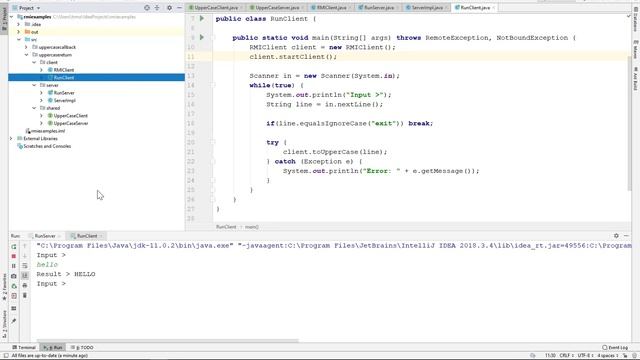 Java RMI introduction смотреть онлайн