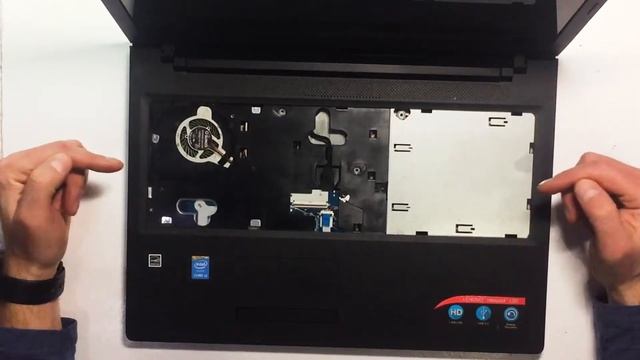 Полная разборка для чистки ноутбука Lenovo IdeaPad 100-15IBD смотреть онлайн