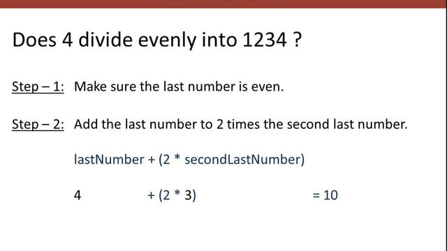 Divisibility rules of 4 - Check if a number is divisible by 4 | Team MAST смотреть онлайн