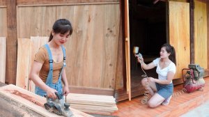 Ферма Нхат. Ep-004/Фермерский дом. Новые стены.