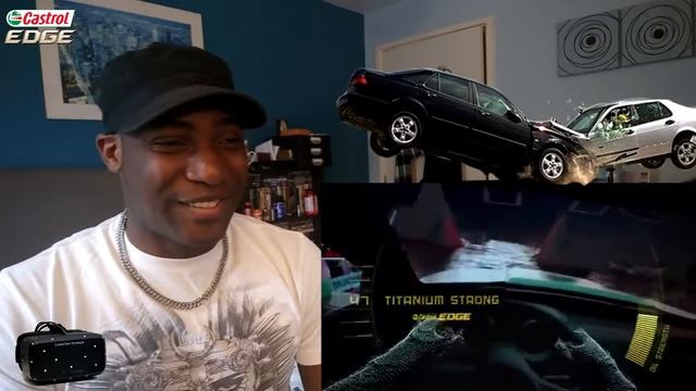 Castrol EDGE - Titanium Strong Virtual Drift - REACTION! (VR While driving) смотреть онлайн