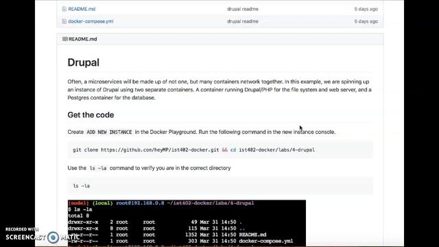 Docker/Drupal смотреть онлайн