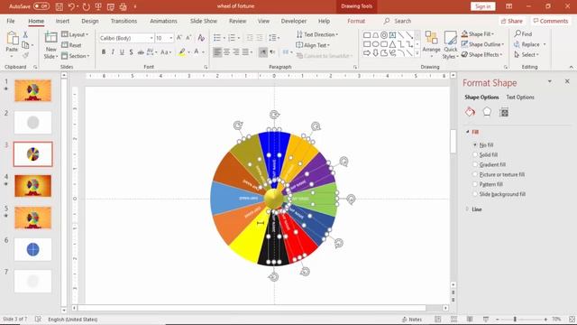 Create a Wheel of Fortune Slide in PowerPoint смотреть онлайн