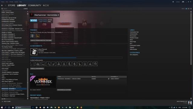 Vermintide 2 - patch 1.0.8.1, crash bug. Crash log in the description. смотреть онлайн