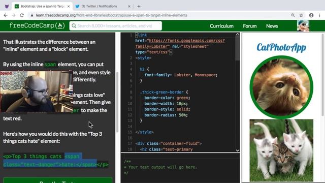 Learning Bootstrap with freeCodeCamp.org смотреть онлайн