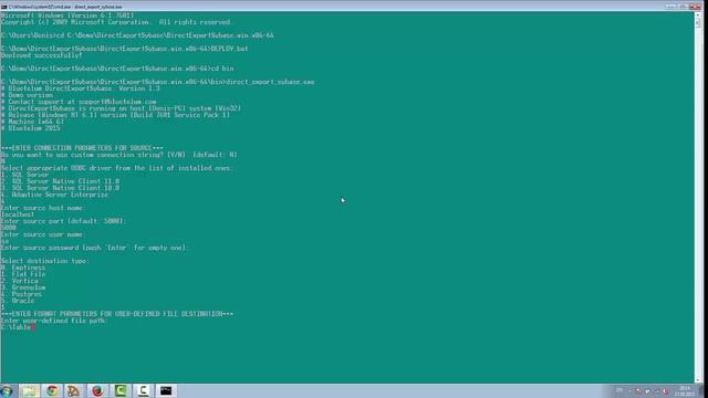 Fast data export from ASE Sybase to Flat File смотреть онлайн