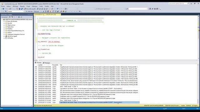 Découvrez les fonctions utiles en XP_ sur SQL [ SQL Server (inconnu mais utile). смотреть онлайн
