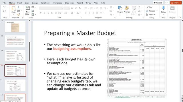 Managerial Accounting - Chapter 8 PPT Video смотреть онлайн