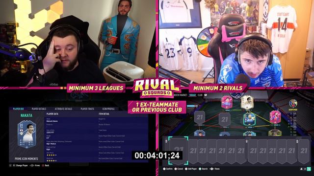 FIFA 21 Rival Squads!!! 93 Futties Miura!!! смотреть онлайн