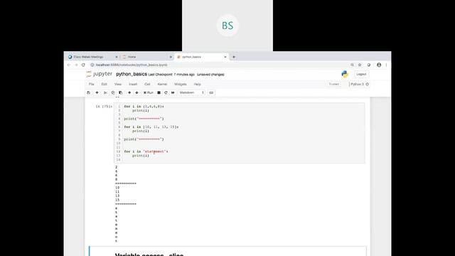 Python for Data Science by Bharat Sharma - Session 1 смотреть онлайн