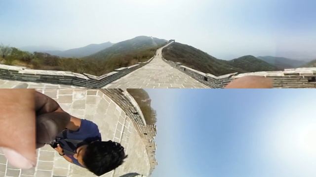 VR 360: Walking along the Great Wall of China смотреть онлайн