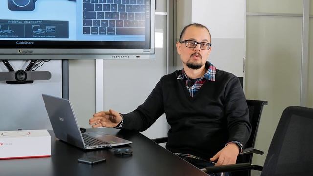 Barco ClickShare Logitech Small - комплект для видеоконференций