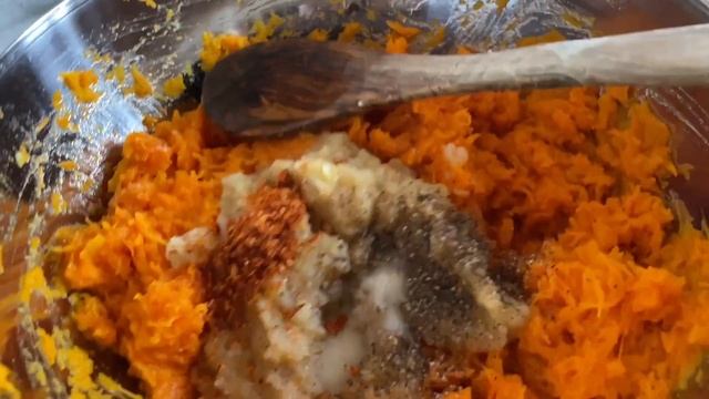 Лепёшки с картошкой и с тыквой, Calzone Mit Kürbis Und Kartoffeln