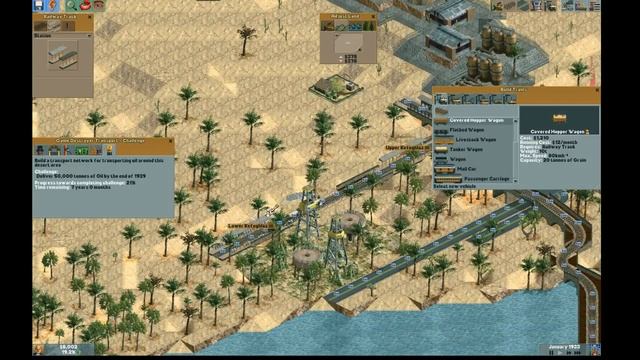 Chris Sawyer's Locomotion - 09 - Oil Oasis PC смотреть онлайн