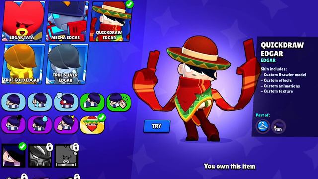 Buying edgar costume #brawlstars #350 #cool #wow #plslikesubscribe смотреть онлайн