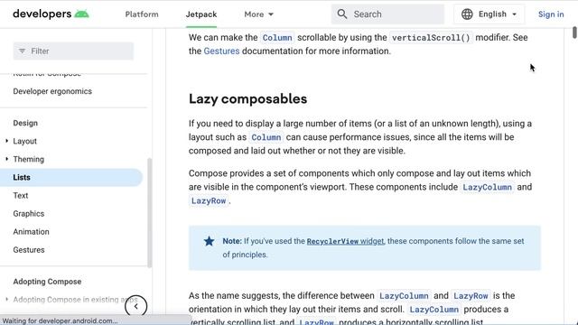 Basic layouts in Compose смотреть онлайн
