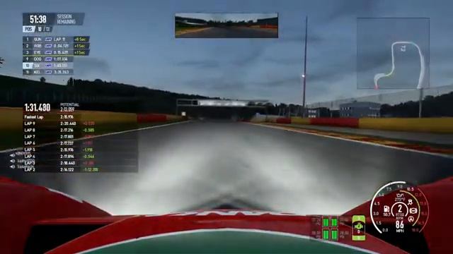 ERL FERRARI 333 SP challenge @ Spa смотреть онлайн