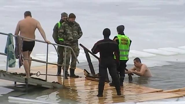 Крещенские Купания Таганрог 2019 смотреть онлайн