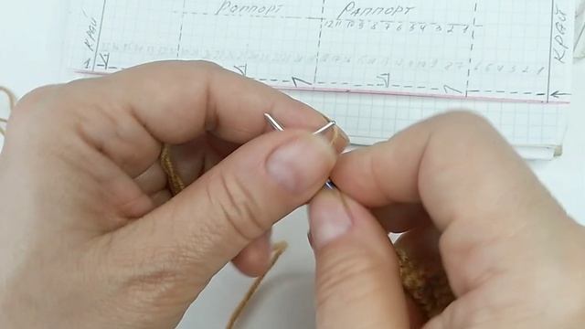 Эффектный простейший узор. Идеально для шарфа смотреть онлайн