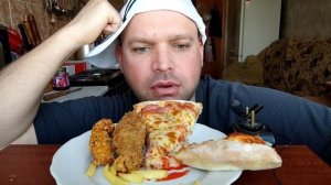 МУКБАНГ ПИЦЦА Европейская/ОБЖОР вкусняшки