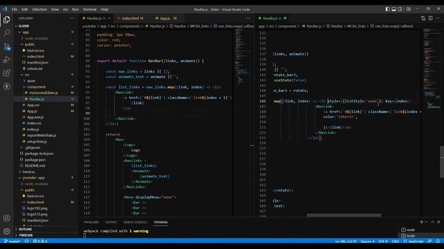 Responsive NavBar | React Component | NavBar.js ? смотреть онлайн