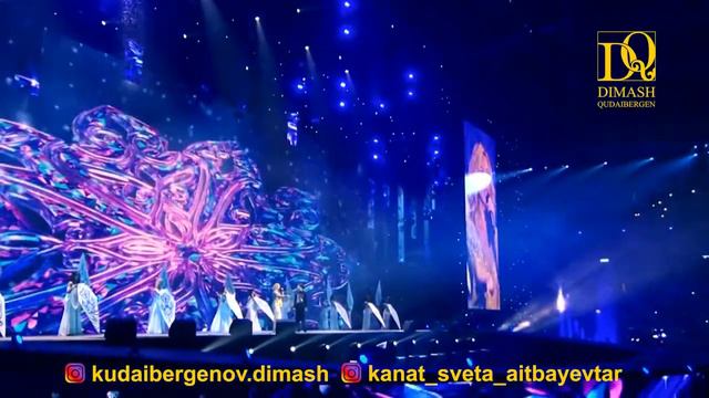 Dimash - Kristina "Blizzard again" Димаш Кудайбергенов и Кристина Орбакайте Опять метель #bastau смотреть онлайн