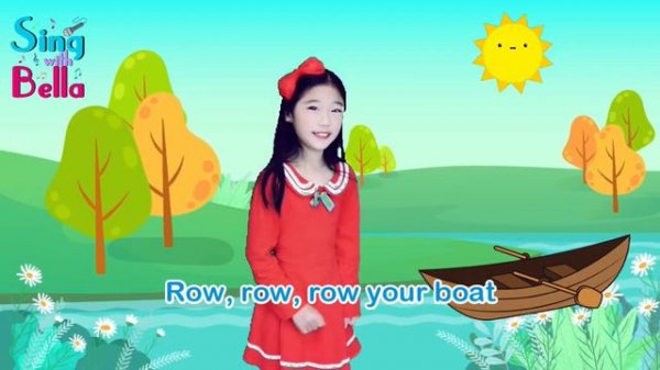 Row Row Row Your Boat with Actions | Sing and Dance Along | Kids Nursery Rhyme by Sing with Bella